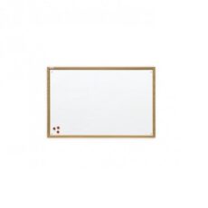 TABLEAU BLANC MAGNÉTIQUE CADRE MDF 60X45 TS46C - 2X3
