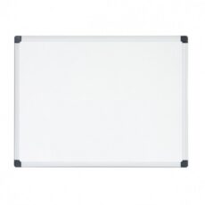 TABLEAU BLANC MAGNÉTIQUE CADRE ALUMINIUM 60X90