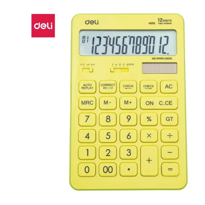 CALCUL 12 DIGIT VERT EM01531 - Deli