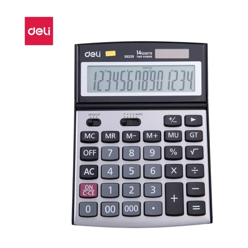 CALCUL 14DIGIT CORE METAL E39229 - Deli