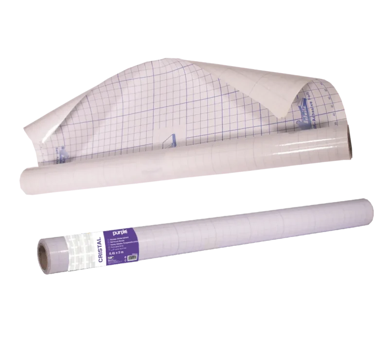 Rouleau Cristal Adhésif 0,45x2M