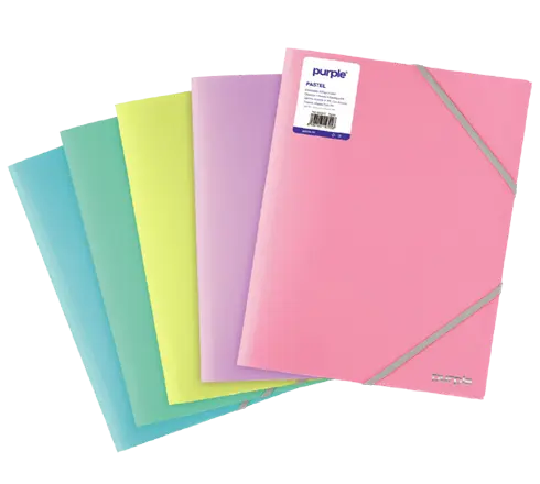 Chemise 3 Rabats à Élastique PP PASTEL