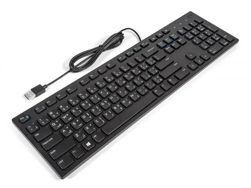 Clavier Dell Filaire QWERTY (KB216-BK-ARA)