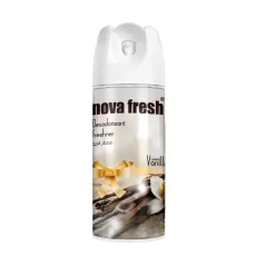 NovaFresh Air Fraîche Vanille 300Ml : Élimine les odeurs, diffuse une ambiance apaisante.