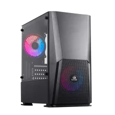 Boîtier Gamer REDRAGON RINOS GC-590 M-ATX - 2 FAN ARGB - Noir