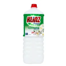 Désodorisant Klinz Power 4.5L Jasmin : Élimine les odeurs, parfume durablement