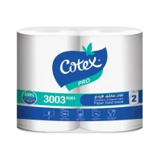 Essuie-mains COTEX 3003R001 : Absorption optimale en 70 mètres - Pack de 2