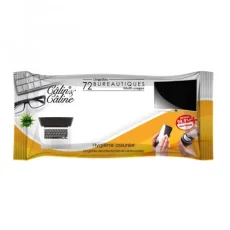 Lingettes désinfectantes hydro-alcooliques pour écrans : propreté et sécurité assurées !