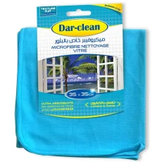 Microfibre DAR-CLEAN 35x35 cm : nettoyez vos vitres sans traces !