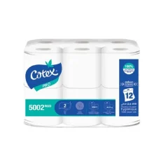 Papier Hygiénique Cotex Pro 5002R018 - Doux et Résistant, 24 Rouleaux