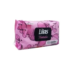 Lingettes Douces Lilas Fantaisie Sogeinfo - Hygiène Pratique et Rafraîchissante 72 pièces